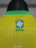 2025-26 Brazil Yellow Special Edition Player Version Soccer Jersey (耶稣)