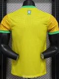 2025-26 Brazil Yellow Special Edition Player Version Soccer Jersey (耶稣)