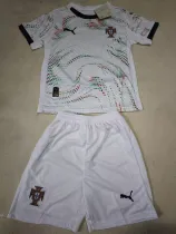 2025-26 Portugal Away Kids Soccer Jersey *PM