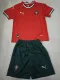 2025-26 Portugal Home Kids Soccer Jersey *PM