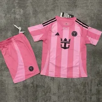 2025-26 Inter Miami Home Kids Soccer Jersey