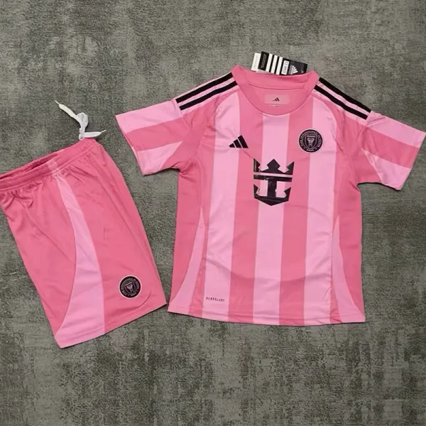 2025-26 Inter Miami Home Kids Soccer Jersey