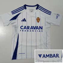 2024-25 Zaragoza Home Fans Soccer Jersey