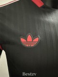 2025-26 Man Utd Black Casual Special Edition Player Version Soccer Jersey
