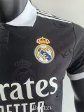 2025-26 RMA Black Special Edition Player Version Training Shirts (翻领)