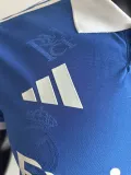 2025-26 RMA Blue Special Edition Player Version Training Shirts *翻领