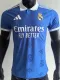 2025-26 RMA Blue Special Edition Player Version Training Shirts *翻领