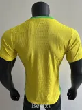 2025-26 Brazil Home Player Version Soccer Jersey #带星