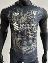 2025-26 LIV Black Special Edition Player Version Training Shirts *鹰