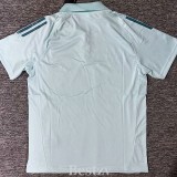 2025-26 Cruzeiro Blue Green Polo Short Sleeve