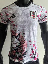 2025-26 Japan White Special Edition Player Version Soccer Jersey *狐狸