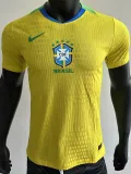 2025-26 Brazil Home Player Version Soccer Jersey #带星