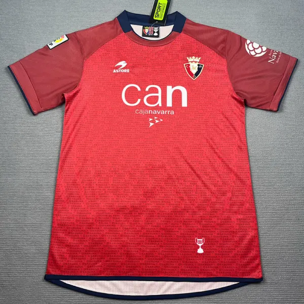 2004-2005 Osasuna Home Retro Soccer Jersey (带章)