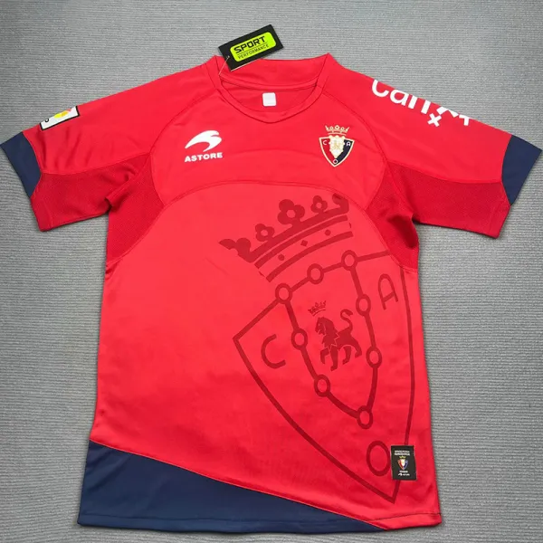 2010-2012 Osasuna Home Retro Soccer Jersey (带章)