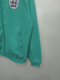 1992 England Blue & Green Retro Double Sided Windbreaker (双面风衣)