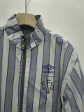 1988-1989 EVE Grey & White Retro Double Sided Windbreaker (双面风衣)