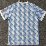 2021-2022 Man Utd Away Fans Soccer Jersey