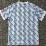 2021-2022 Man Utd Away Fans Soccer Jersey