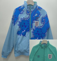 2024-25 England Blue & Green Double Sided Windbreaker (双面风衣)