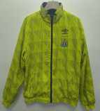 1991 Newcastle Green & Fluorescent Retro Double Sided Windbreaker (双面风衣)