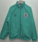 2024-25 England Blue & Green Double Sided Windbreaker (双面风衣)