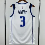 2022-23 Dallas Mavericks DAVIS #3 White Top Quality Hot Pressing NBA Jersey