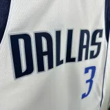2022-23 Dallas Mavericks DAVIS #3 White Top Quality Hot Pressing NBA Jersey