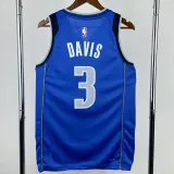 2022-23 Dallas Mavericks DAVIS #3 Blue Top Quality Hot Pressing NBA Jersey