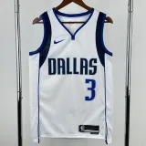 2022-23 Dallas Mavericks DAVIS #3 White Top Quality Hot Pressing NBA Jersey