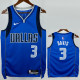 2022-23 Dallas Mavericks DAVIS #3 Blue Top Quality Hot Pressing NBA Jersey