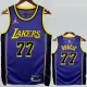2022-23 Lakers DONCIC #77 Purple Top Quality Hot Pressing NBA Jersey (Trapeze Edition) 飞人版