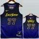 2024-25 Lakers DONCIC #77 Royal blue City Edition Top Quality Hot Pressing NBA Jersey