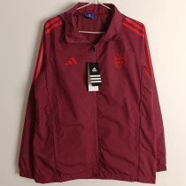 2024-25 Bayern Jujube red Windbreaker
