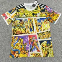 2025-26 Japan Yellow Special Edition Fans Soccer Jersey (圣斗士金色)