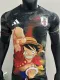 2025-26 Japan Black Special Edition Player Version Soccer Jersey *草帽