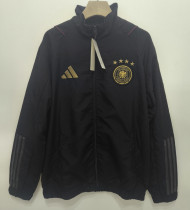 2025-26 Germany Black Windbreaker #刺绣