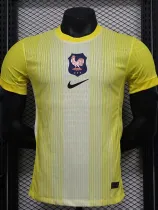 2025-26 France Yellow Special Edition Player Version Soccer Jersey