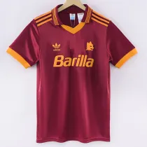 1992-1994 Roma Home Retro Soccer Jersey
