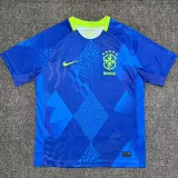 2025-26 Brazil Away Fans Soccer Jersey (带星)