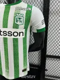 2025-26 Atletico Nacional Home Player Version Soccer Jersey