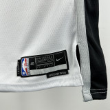 2022-23 SA Spurs FOX #4 White Top Quality Hot Pressing NBA Jersey