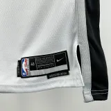 2022-23 SA Spurs FOX #4 White Top Quality Hot Pressing NBA Jersey