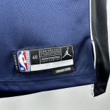 2022-23 Dallas Mavericks DAVIS #3 Royal Blue Top Quality Hot Pressing NBA Jersey (Trapeze Edition)飞人版