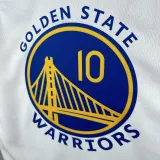 2022-23 WARRIORS BUTLERIII #10 White Top Quality Hot Pressing NBA Jersey (V领)