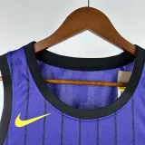 2020-21 Lakers DONCIC #77 Purple Top Quality Hot Pressing NBA Jersey(圆领)