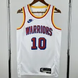 2024-25 WARRIORS BUTLERIII #10 White Retro Top Quality Hot Pressing NBA Jersey
