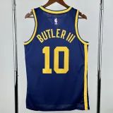2022-23 WARRIORS  BUTLERIII #10 Blue Top Quality Hot Pressing NBA Jersey (Trapeze Edition) 飞人版