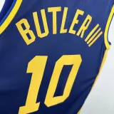 2022-23 WARRIORS  BUTLERIII #10 Blue Top Quality Hot Pressing NBA Jersey (Trapeze Edition) 飞人版