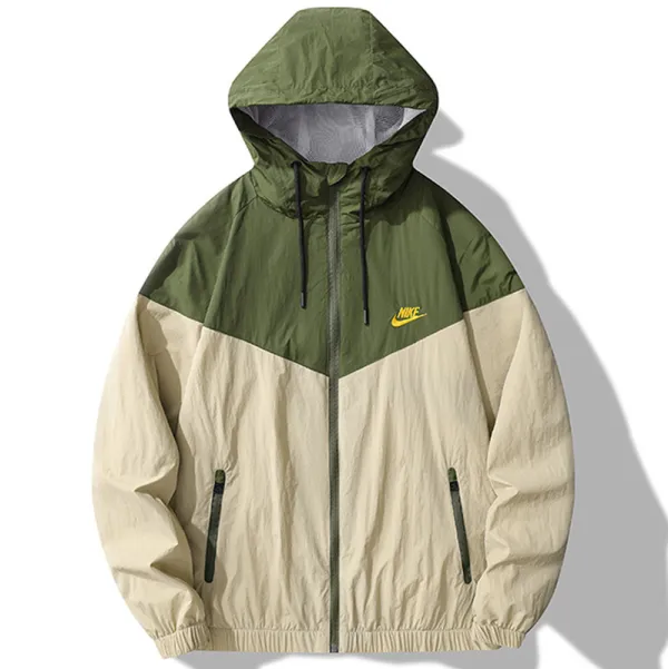 2025 New NK Green khaki Windbreaker