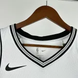 2022-23 SA Spurs FOX #4 White Top Quality Hot Pressing NBA Jersey